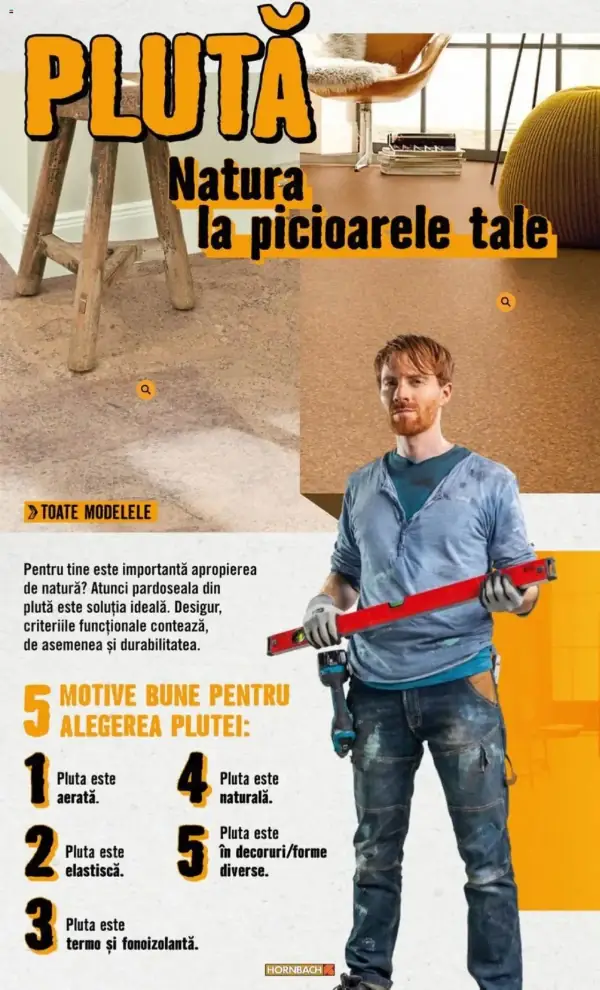 Cataloage Hornbach: Ofertă actuală din 15.10.2024 - Pardoseală - 15-10-2024 - 16-11-2024.