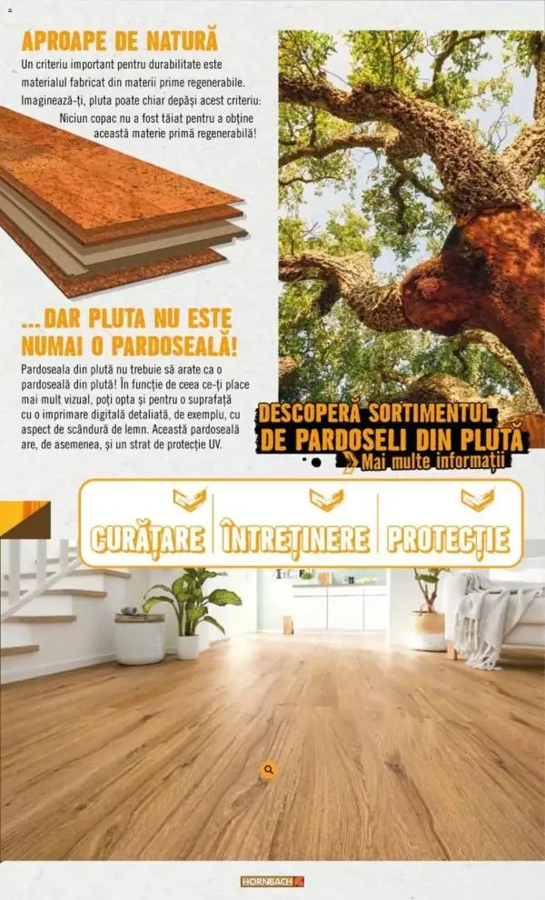 Cataloage Hornbach: Ofertă actuală din 15.10.2024 - Pardoseală - 15-10-2024 - 16-11-2024.