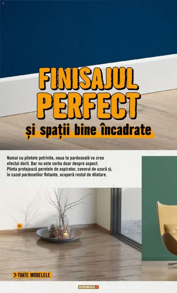 Cataloage Hornbach: Ofertă actuală din 15.10.2024 - Pardoseală - 15-10-2024 - 16-11-2024.