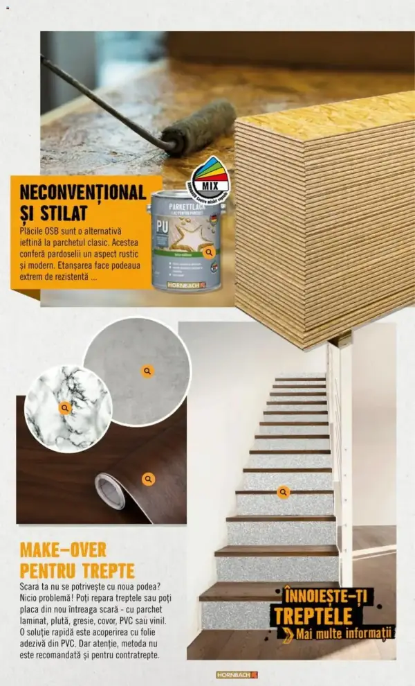 Cataloage Hornbach: Ofertă actuală din 15.10.2024 - Pardoseală - 15-10-2024 - 16-11-2024.