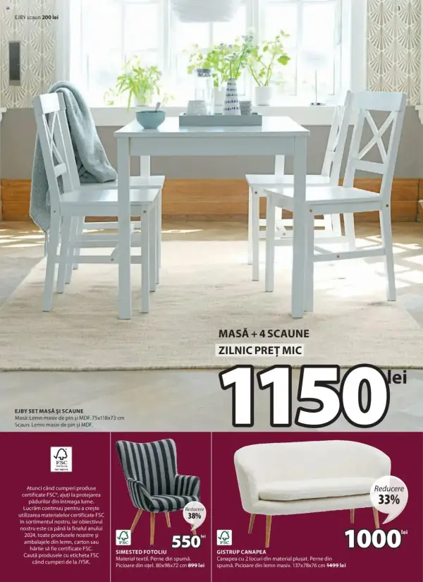 Cataloage JYSK: Ofertă actuală din 17.10.2024 - Online oferta - 17-10-2024 - 06-11-2024.