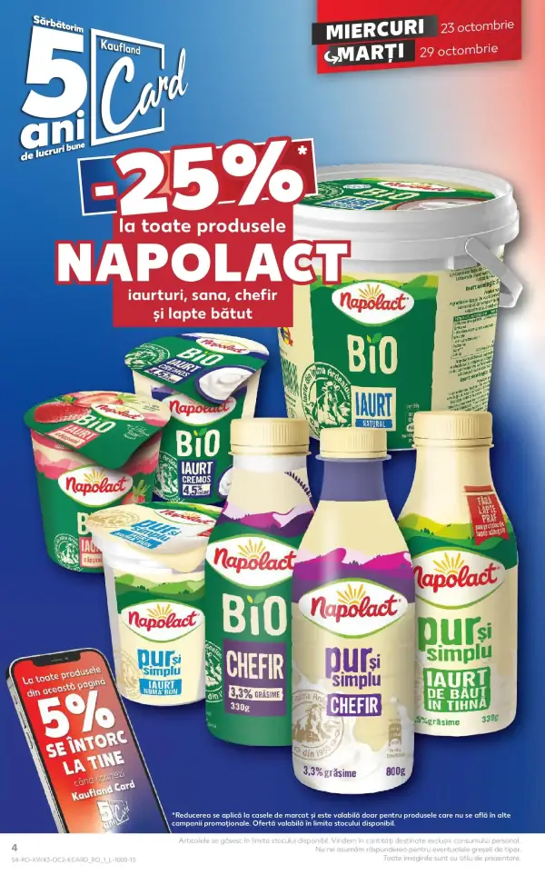 Cataloage Kaufland: Ofertă actuală din 23.10.2024 - Revista "Catalog nou Bucureşti" - 23-10-2024 - 29-10-2024.