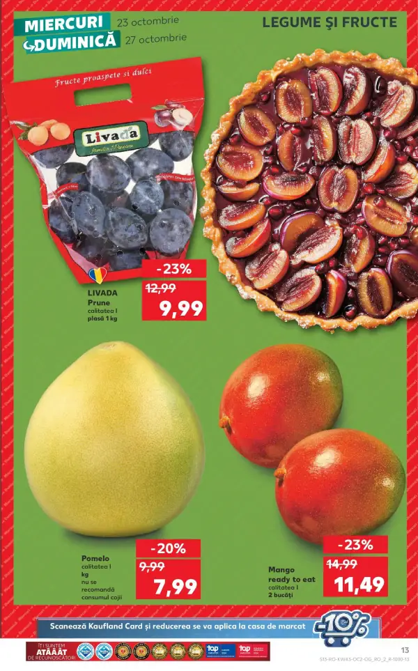 Cataloage Kaufland: Ofertă actuală din 23.10.2024 - Revista "Catalog nou Bucureşti" - 23-10-2024 - 29-10-2024.