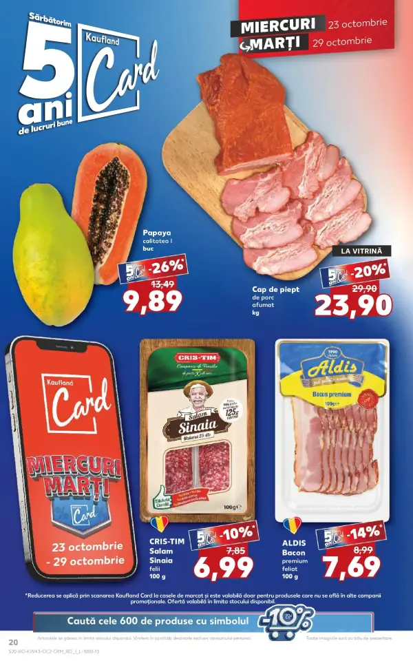 Cataloage Kaufland: Ofertă actuală din 23.10.2024 - Revista "Catalog nou Bucureşti" - 23-10-2024 - 29-10-2024.