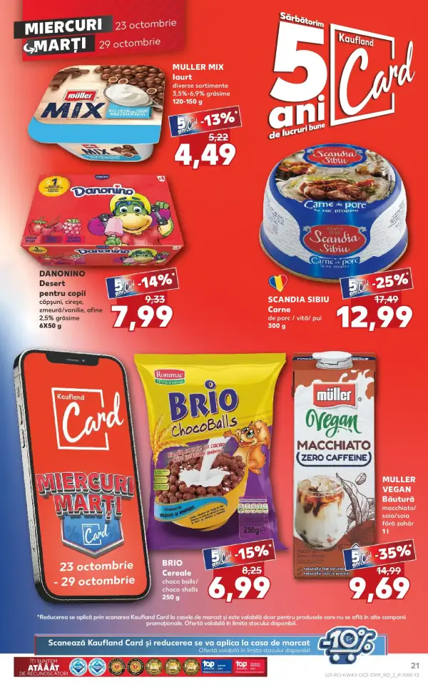 Cataloage Kaufland: Ofertă actuală din 23.10.2024 - Revista "Catalog nou Bucureşti" - 23-10-2024 - 29-10-2024.