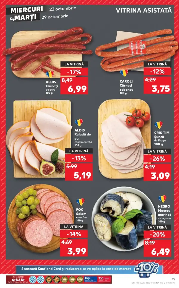 Cataloage Kaufland: Ofertă actuală din 23.10.2024 - Revista "Catalog nou Bucureşti" - 23-10-2024 - 29-10-2024.