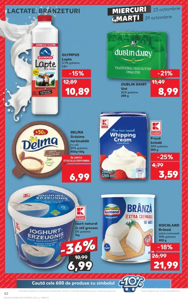 Cataloage Kaufland: Ofertă actuală din 23.10.2024 - Revista "Catalog nou Bucureşti" - 23-10-2024 - 29-10-2024.