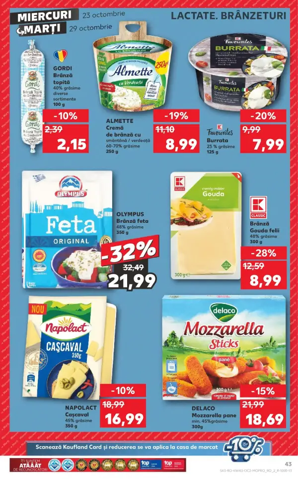 Cataloage Kaufland: Ofertă actuală din 23.10.2024 - Revista "Catalog nou Bucureşti" - 23-10-2024 - 29-10-2024.