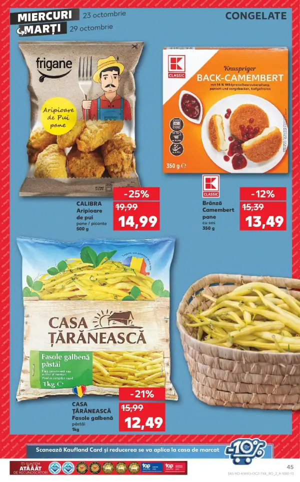 Cataloage Kaufland: Ofertă actuală din 23.10.2024 - Revista "Catalog nou Bucureşti" - 23-10-2024 - 29-10-2024.