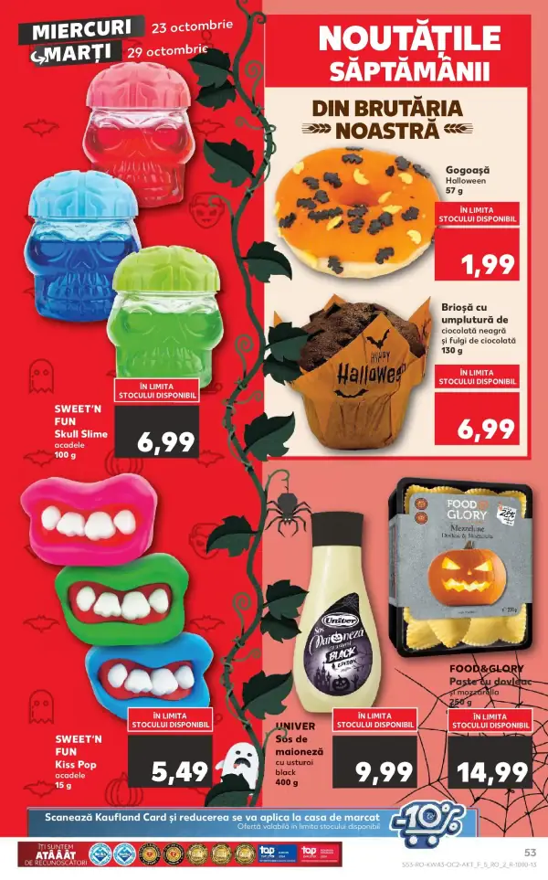 Cataloage Kaufland: Ofertă actuală din 23.10.2024 - Revista "Catalog nou Bucureşti" - 23-10-2024 - 29-10-2024.