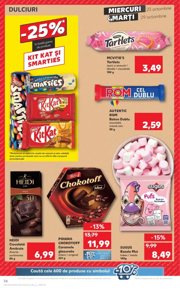 Cataloage Kaufland: Ofertă actuală din 23.10.2024 - Revista "Catalog nou Bucureşti" - 23-10-2024 - 29-10-2024.