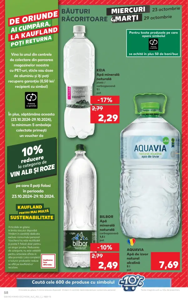 Cataloage Kaufland: Ofertă actuală din 23.10.2024 - Revista "Catalog nou Bucureşti" - 23-10-2024 - 29-10-2024.