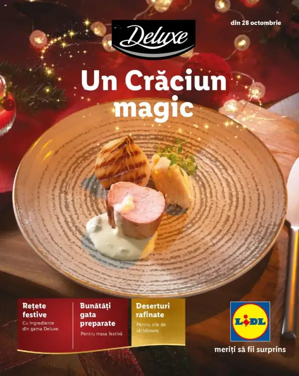 Cataloage Lidl: Ofertă actuală din 28.10.2024 - Oferta produse - 28-10-2024 - 31-12-2024.