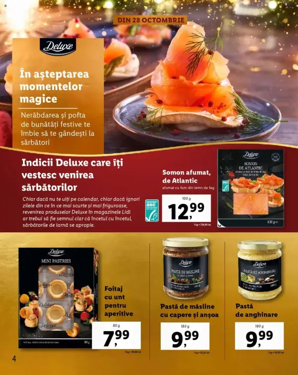 Cataloage Lidl: Ofertă actuală din 28.10.2024 - Oferta produse - 28-10-2024 - 31-12-2024.