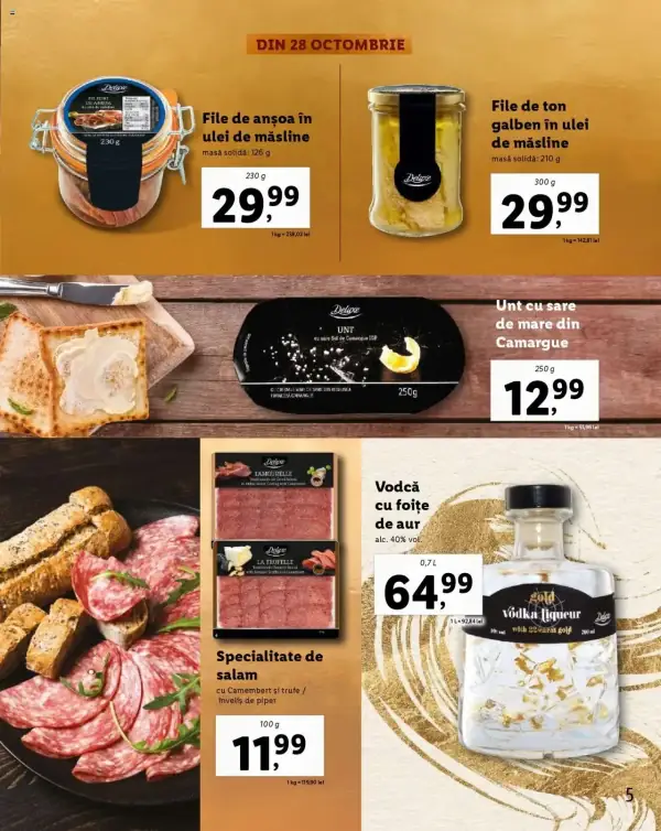 Cataloage Lidl: Ofertă actuală din 28.10.2024 - Oferta produse - 28-10-2024 - 31-12-2024.