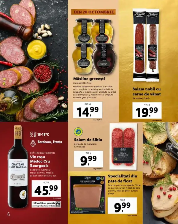 Cataloage Lidl: Ofertă actuală din 28.10.2024 - Oferta produse - 28-10-2024 - 31-12-2024.