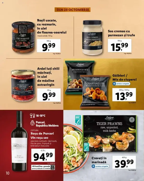 Cataloage Lidl: Ofertă actuală din 28.10.2024 - Oferta produse - 28-10-2024 - 31-12-2024.