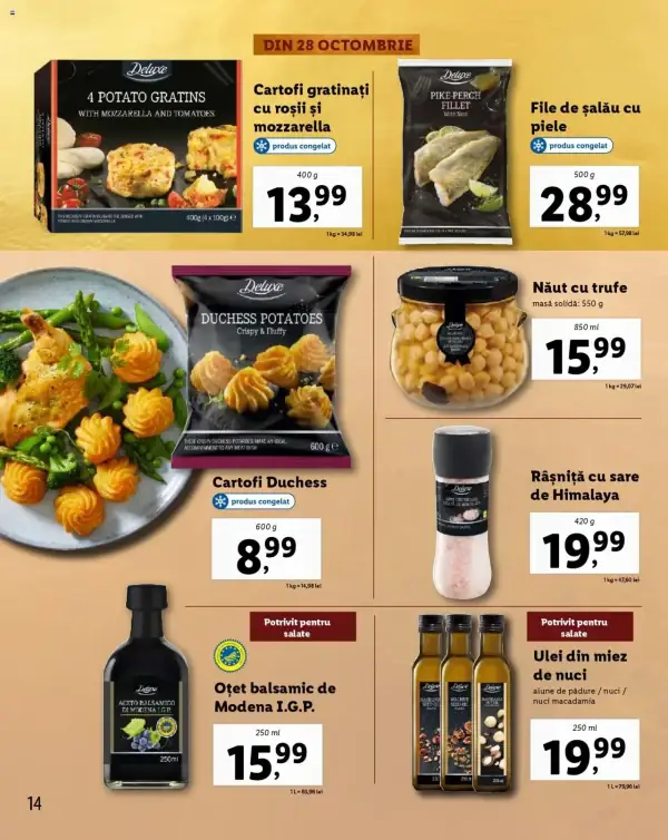 Cataloage Lidl: Ofertă actuală din 28.10.2024 - Oferta produse - 28-10-2024 - 31-12-2024.