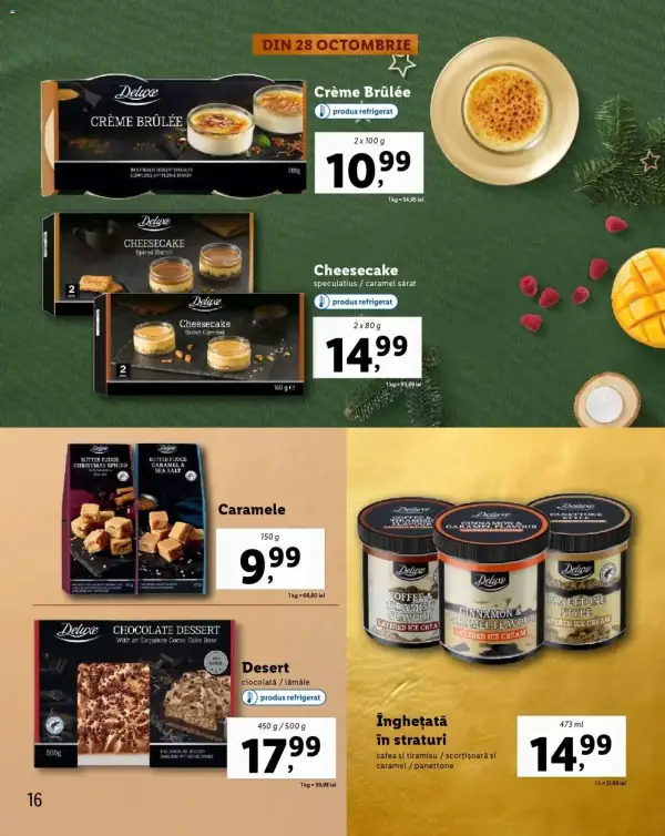 Cataloage Lidl: Ofertă actuală din 28.10.2024 - Oferta produse - 28-10-2024 - 31-12-2024.