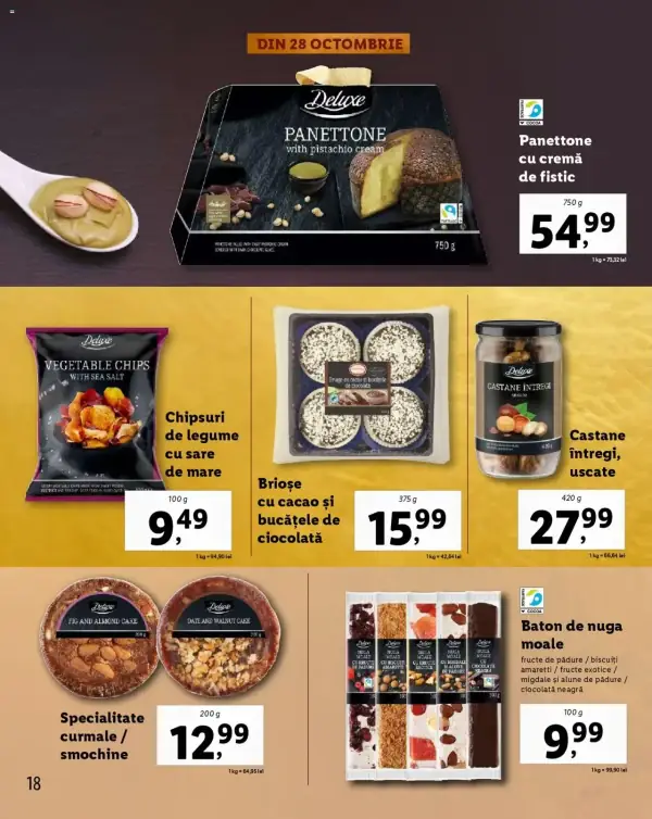 Cataloage Lidl: Ofertă actuală din 28.10.2024 - Oferta produse - 28-10-2024 - 31-12-2024.