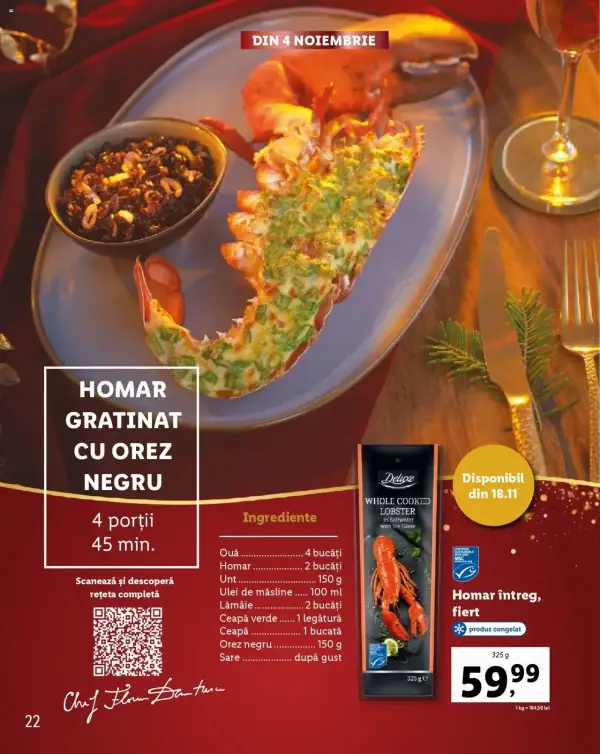 Cataloage Lidl: Ofertă actuală din 28.10.2024 - Oferta produse - 28-10-2024 - 31-12-2024.