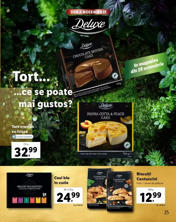 Cataloage Lidl: Ofertă actuală din 28.10.2024 - Oferta produse - 28-10-2024 - 31-12-2024.