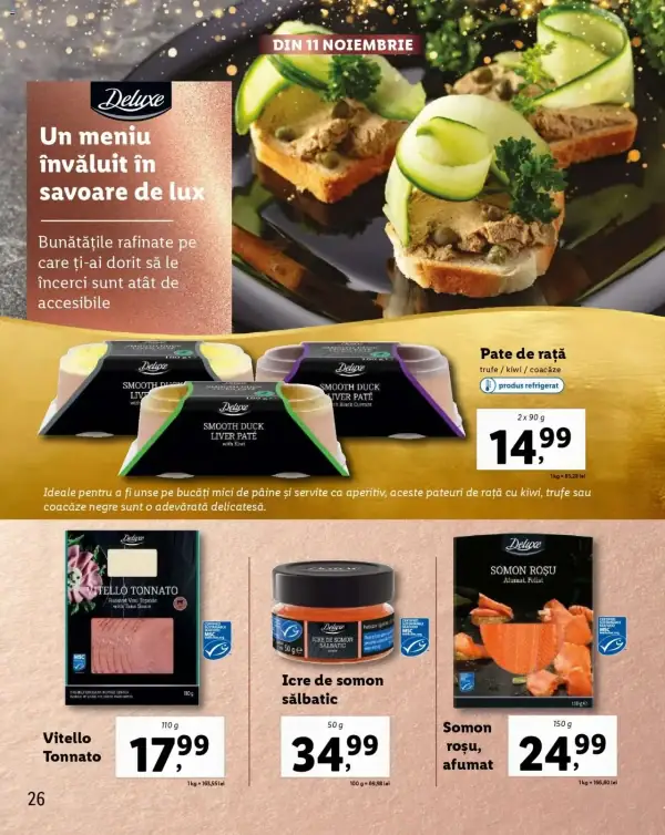 Cataloage Lidl: Ofertă actuală din 28.10.2024 - Oferta produse - 28-10-2024 - 31-12-2024.