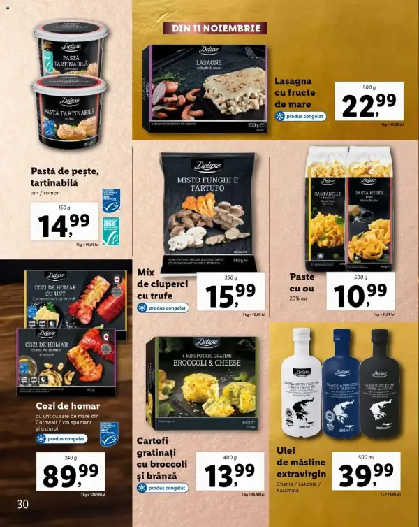 Cataloage Lidl: Ofertă actuală din 28.10.2024 - Oferta produse - 28-10-2024 - 31-12-2024.