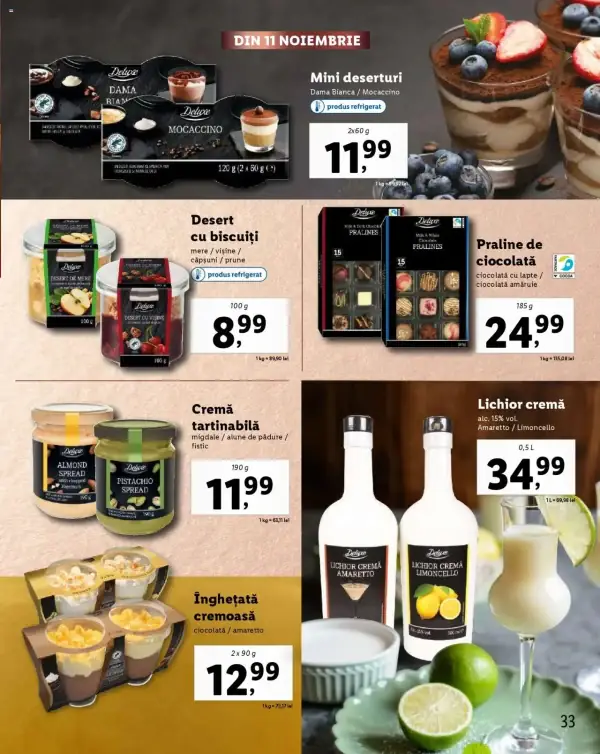 Cataloage Lidl: Ofertă actuală din 28.10.2024 - Oferta produse - 28-10-2024 - 31-12-2024.