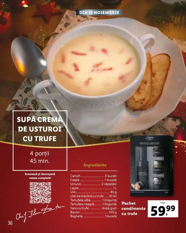 Cataloage Lidl: Ofertă actuală din 28.10.2024 - Oferta produse - 28-10-2024 - 31-12-2024.