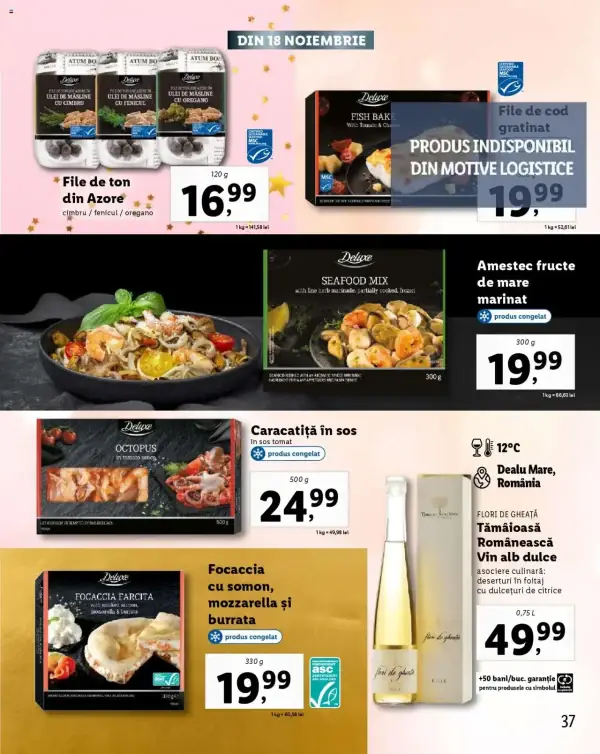 Cataloage Lidl: Ofertă actuală din 28.10.2024 - Oferta produse - 28-10-2024 - 31-12-2024.