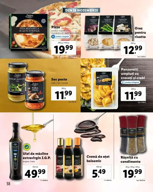 Cataloage Lidl: Ofertă actuală din 28.10.2024 - Oferta produse - 28-10-2024 - 31-12-2024.