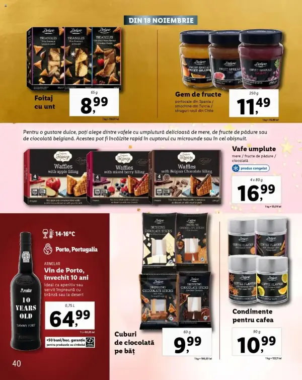 Cataloage Lidl: Ofertă actuală din 28.10.2024 - Oferta produse - 28-10-2024 - 31-12-2024.