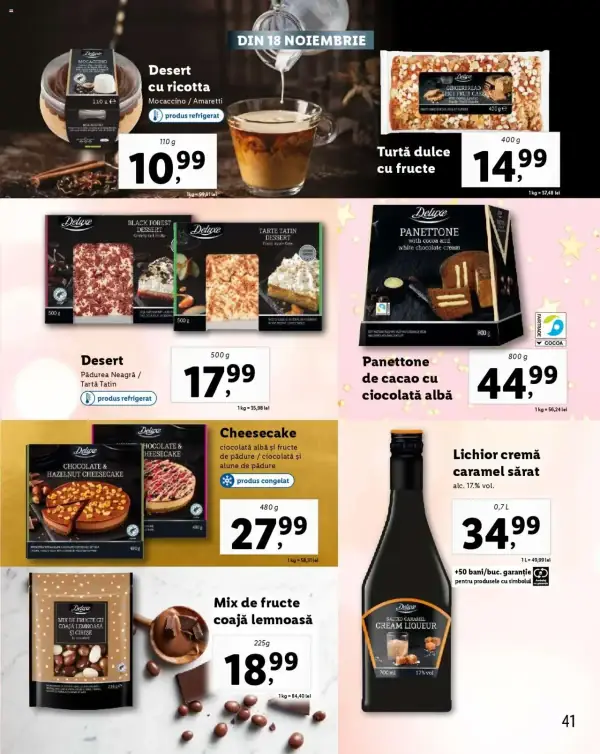 Cataloage Lidl: Ofertă actuală din 28.10.2024 - Oferta produse - 28-10-2024 - 31-12-2024.