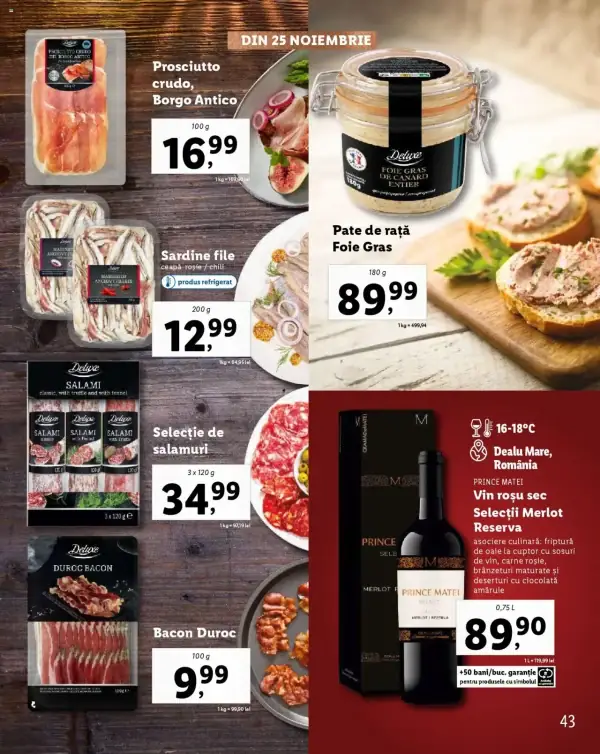 Cataloage Lidl: Ofertă actuală din 28.10.2024 - Oferta produse - 28-10-2024 - 31-12-2024.