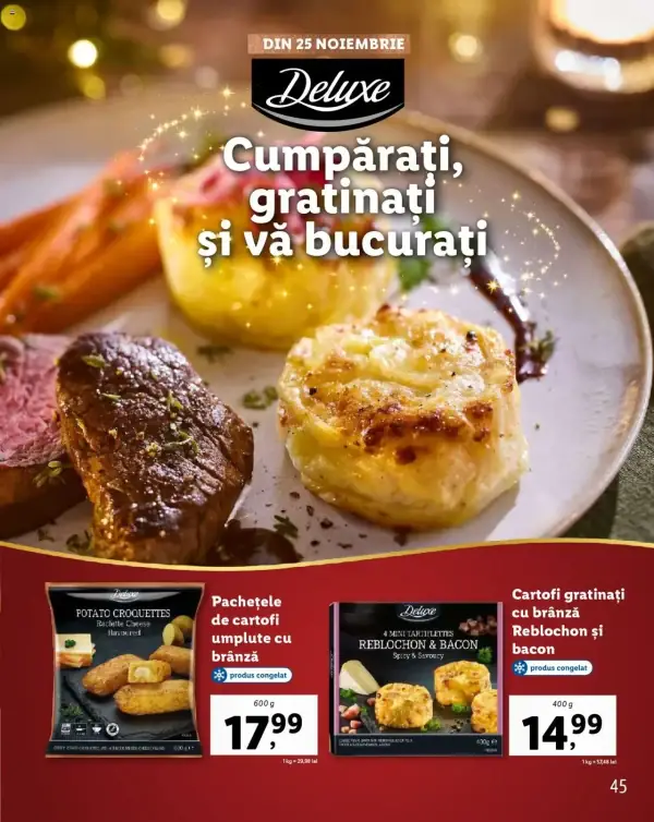 Cataloage Lidl: Ofertă actuală din 28.10.2024 - Oferta produse - 28-10-2024 - 31-12-2024.