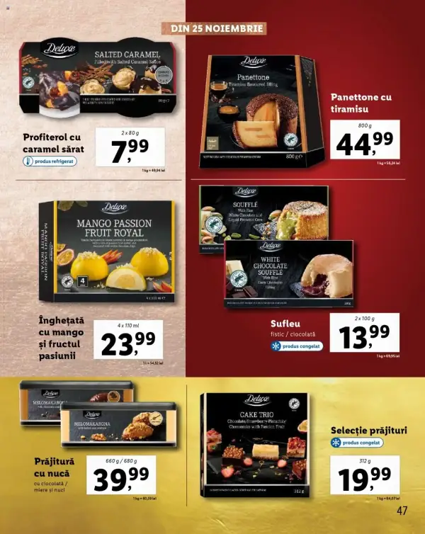 Cataloage Lidl: Ofertă actuală din 28.10.2024 - Oferta produse - 28-10-2024 - 31-12-2024.