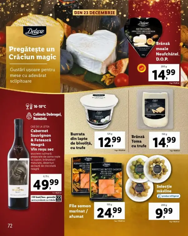 Cataloage Lidl: Ofertă actuală din 28.10.2024 - Oferta produse - 28-10-2024 - 31-12-2024.