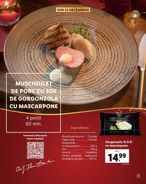 Cataloage Lidl: Ofertă actuală din 28.10.2024 - Oferta produse - 28-10-2024 - 31-12-2024.