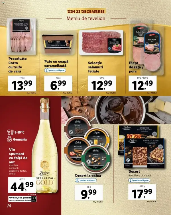 Cataloage Lidl: Ofertă actuală din 28.10.2024 - Oferta produse - 28-10-2024 - 31-12-2024.