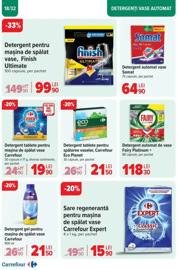 Cataloage Carrefour: Ofertă actuală din 23.10.2024 - "Catalog Curatenie" - 23-10-2024 - 05-11-2024.