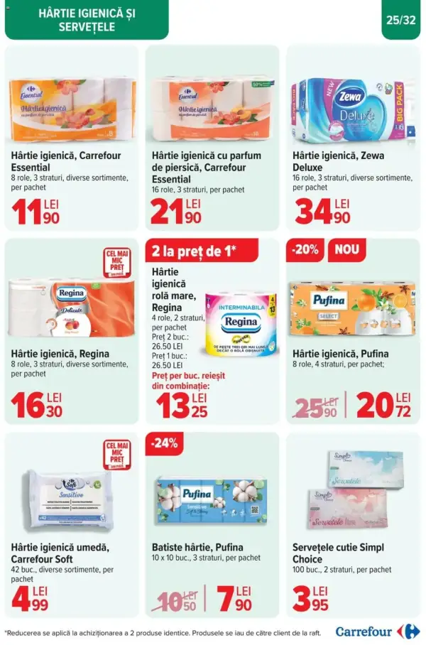 Cataloage Carrefour: Ofertă actuală din 23.10.2024 - "Catalog Curatenie" - 23-10-2024 - 05-11-2024.