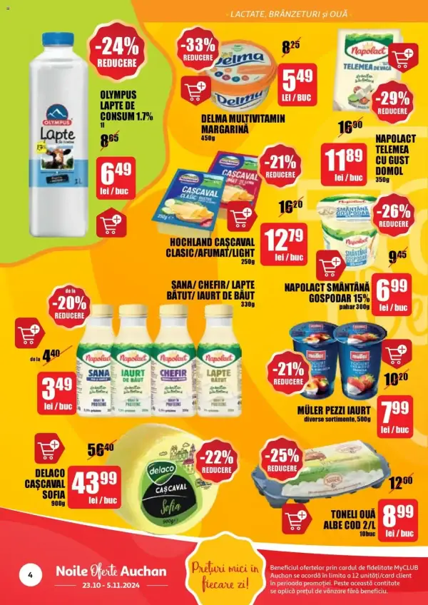 Cataloage Auchan: Ofertă actuală din 23.10.2024 - Oferte și revista - 23-10-2024 - 05-11-2024.