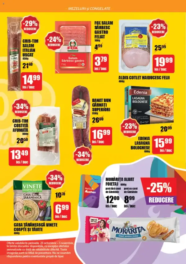 Cataloage Auchan: Ofertă actuală din 23.10.2024 - Oferte și revista - 23-10-2024 - 05-11-2024.