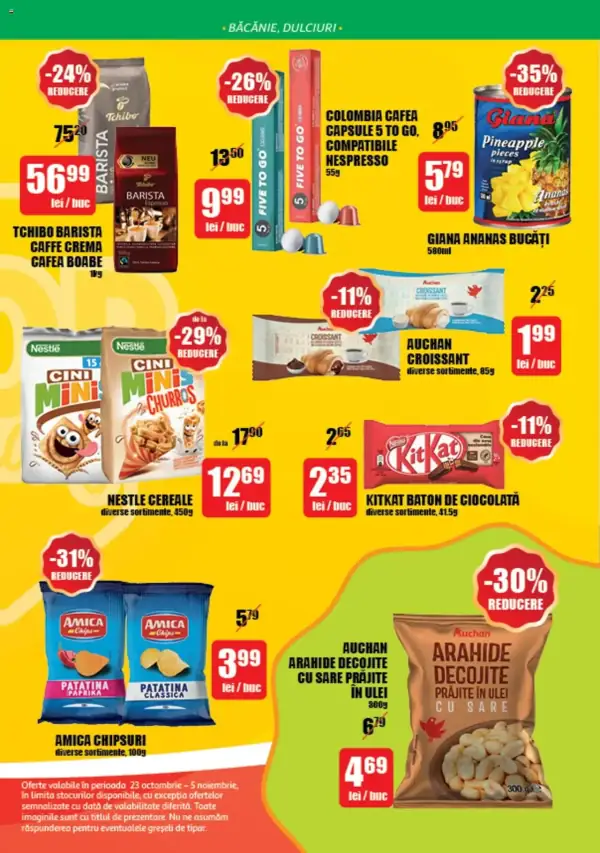 Cataloage Auchan: Ofertă actuală din 23.10.2024 - Oferte și revista - 23-10-2024 - 05-11-2024.