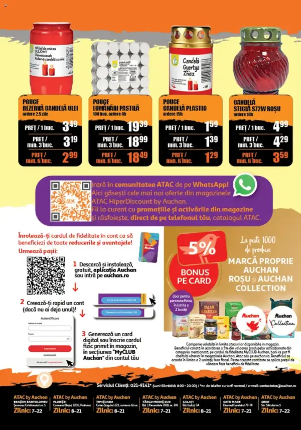 Cataloage Auchan: Ofertă actuală din 24.10.2024 - Oferte și revista - 24-10-2024 - 05-11-2024.