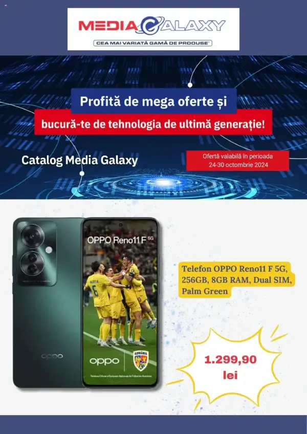 Cataloage Media Galaxy: Ofertă actuală din 24.10.2024 - Oferte electrocasnice - 24-10-2024 - 30-10-2024.