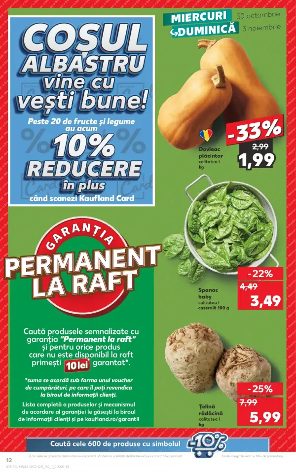 Cataloage Kaufland: Ofertă actuală din 30.10.2024 - Revista "Catalog nou Bucureşti" - 30-10-2024 - 05-11-2024.