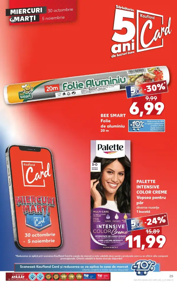 Cataloage Kaufland: Ofertă actuală din 30.10.2024 - Revista "Catalog nou Bucureşti" - 30-10-2024 - 05-11-2024.