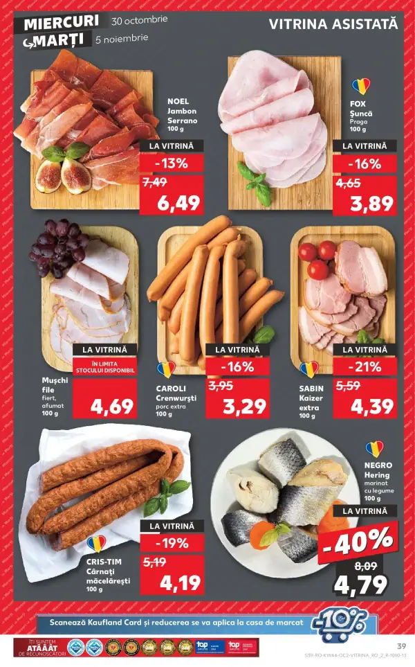 Cataloage Kaufland: Ofertă actuală din 30.10.2024 - Revista "Catalog nou Bucureşti" - 30-10-2024 - 05-11-2024.